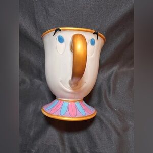 Disney Parks Chip Mug Beauty and the Beast Authentic Display Only